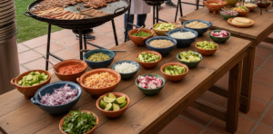 servicio de taquiza en restaurant tia gloria