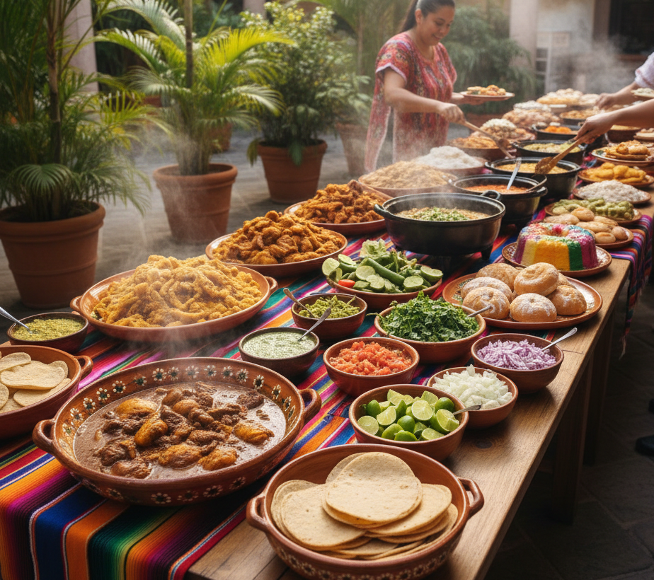 servicio de platillos especiales en restaurant tia gloria