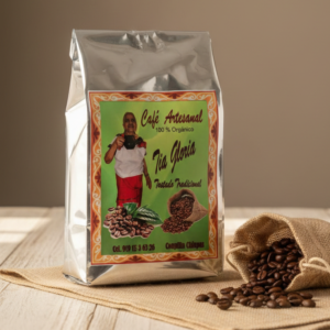 cafe molido artesanal, tostado en restaurant tia gloria